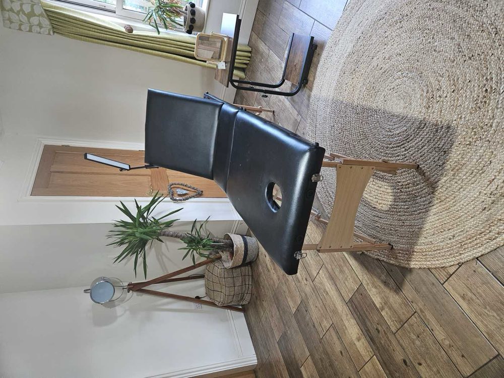 The treatment room at Glebe Farm